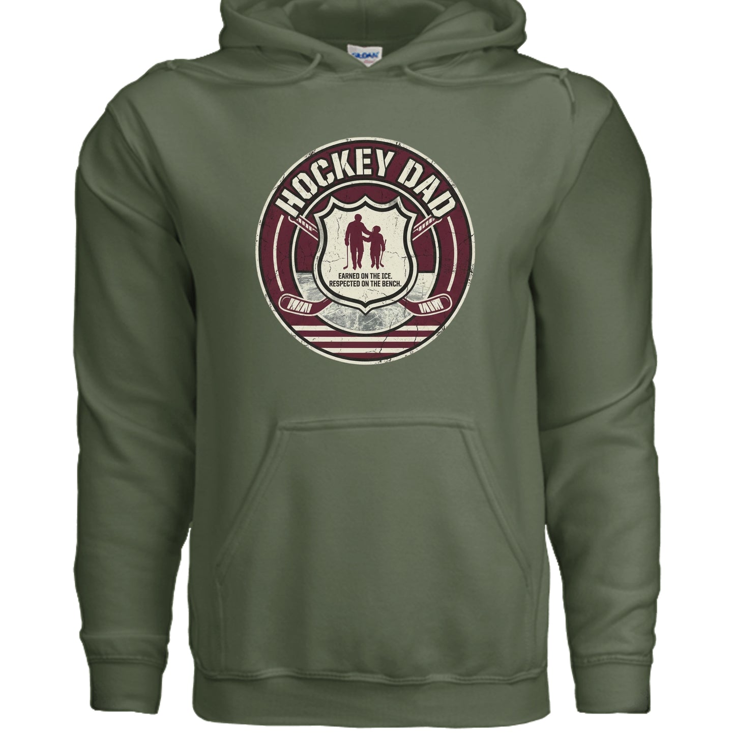 MILITARY GREEN - G185 - FRONT
