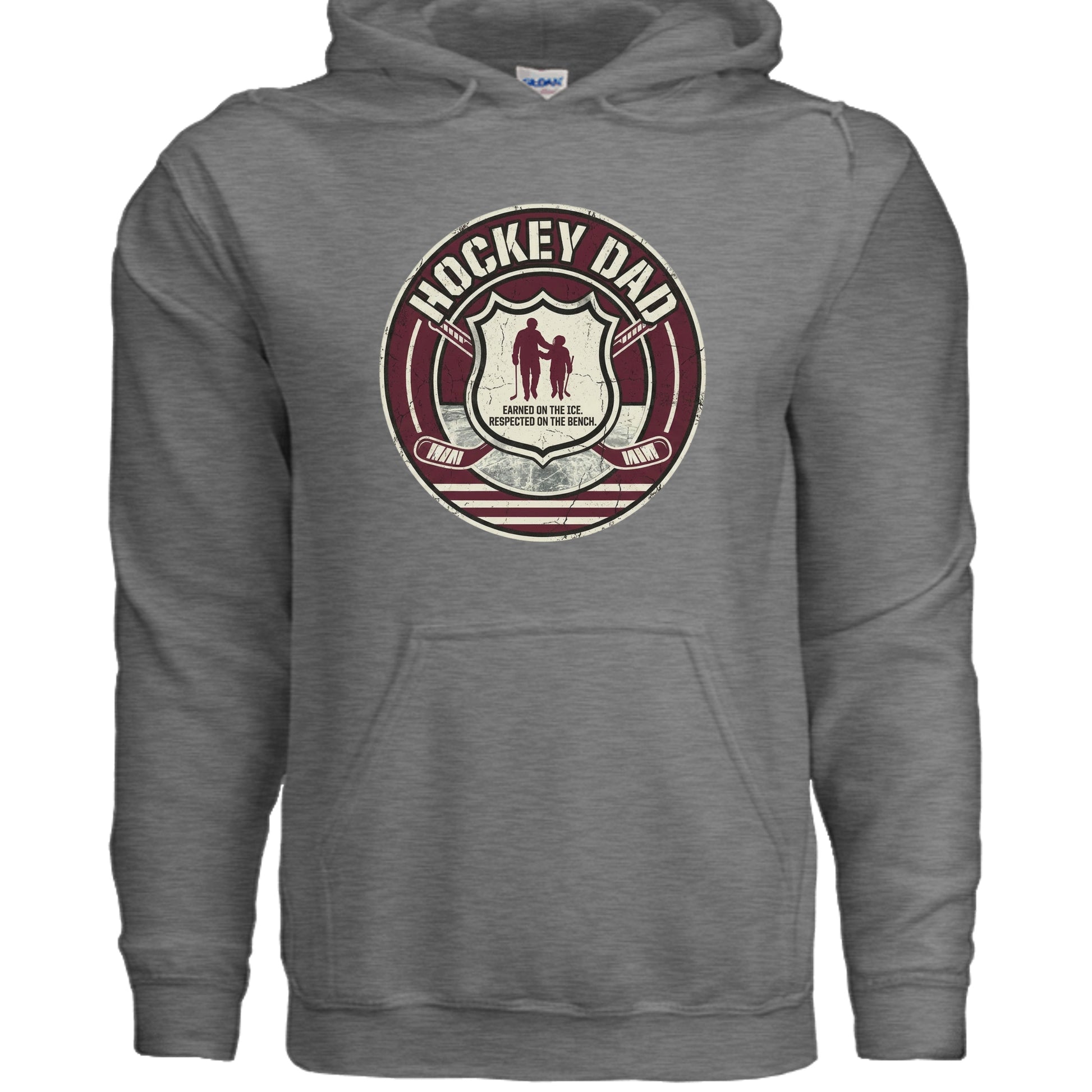 GRAPHITE HEATHER - G185 - FRONT